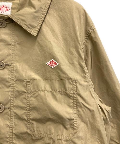 DANTON（ダントン）DANTON (ダントン) POLYESTER MICRO TAFTA COVERALLS ブラウン サイズ:38の古着・服飾アイテム