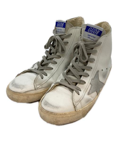 GOLDEN GOOSE（ゴールデングース）GOLDEN GOOSE (ゴールデングース) ハイカットスニーカー ホワイト サイズ:26の古着・服飾アイテム