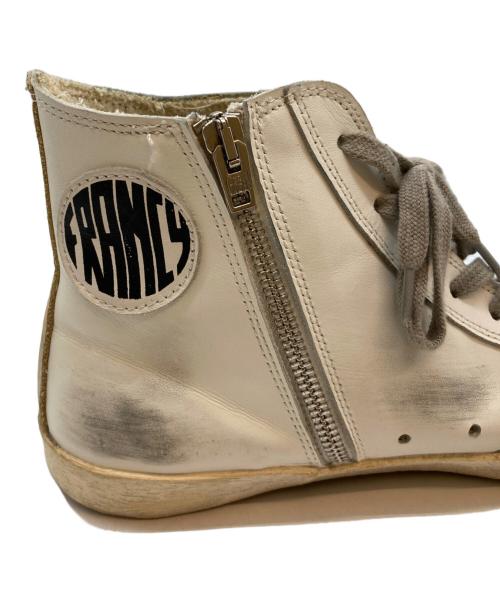 GOLDEN GOOSE（ゴールデングース）GOLDEN GOOSE (ゴールデングース) ハイカットスニーカー ホワイト サイズ:26の古着・服飾アイテム