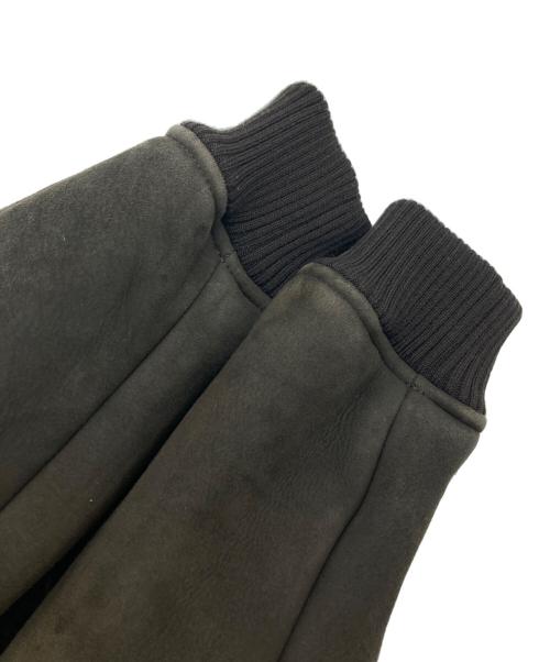 BALLY（バリー）BALLY (バリー) ムートンジャケット ブラウン サイズ:Mの古着・服飾アイテム