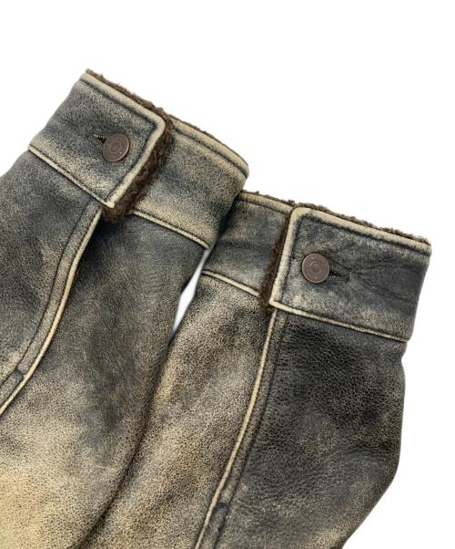 GAP（ギャップ）GAP (ギャップ) レザージャケット グレー サイズ:-の古着・服飾アイテム