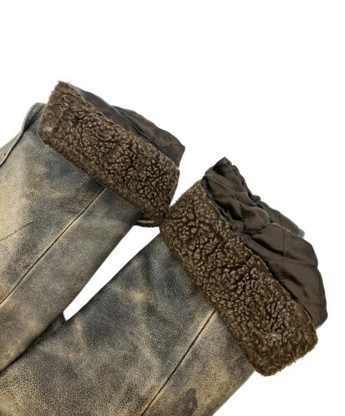 GAP（ギャップ）GAP (ギャップ) レザージャケット グレー サイズ:-の古着・服飾アイテム