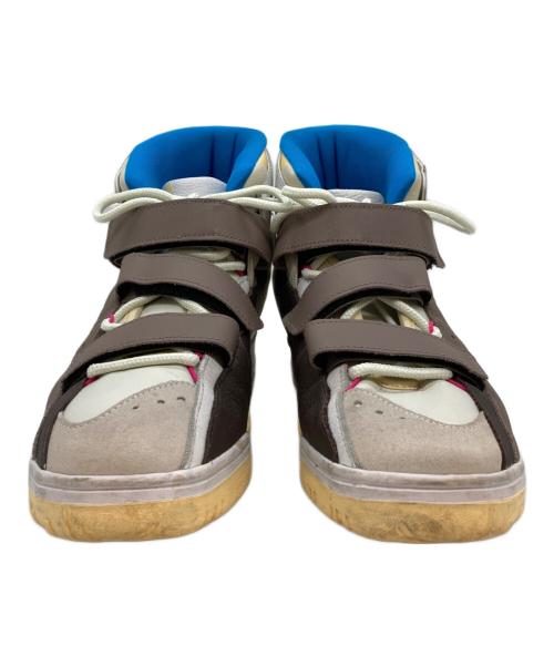 adidas（アディダス）adidas (アディダス) KID CUDI VADAWAM アイボリー×ブラウン サイズ:27の古着・服飾アイテム