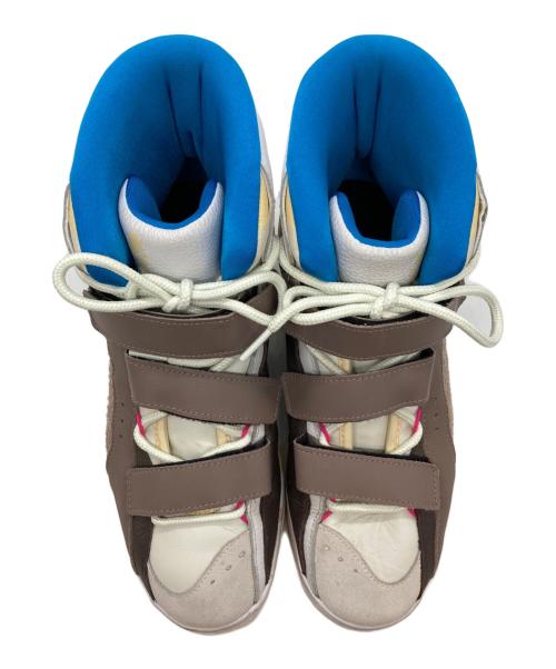 adidas（アディダス）adidas (アディダス) KID CUDI VADAWAM アイボリー×ブラウン サイズ:27の古着・服飾アイテム