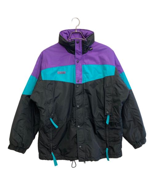 Columbia（コロンビア）Columbia (コロンビア) ジャケット ブラック×パープル サイズ:Sの古着・服飾アイテム
