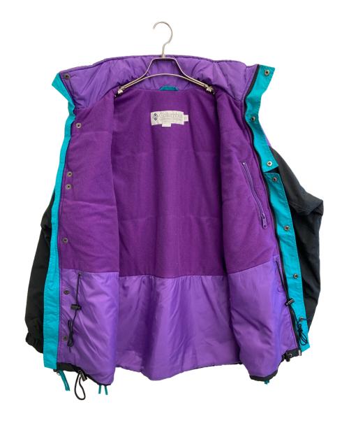 Columbia（コロンビア）Columbia (コロンビア) ジャケット ブラック×パープル サイズ:Sの古着・服飾アイテム