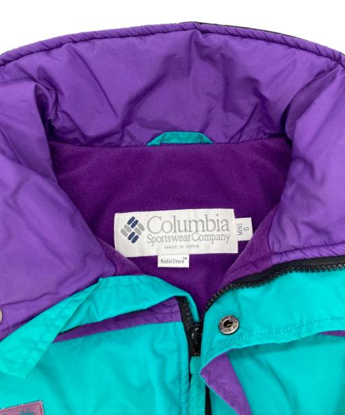 Columbia（コロンビア）Columbia (コロンビア) ジャケット ブラック×パープル サイズ:Sの古着・服飾アイテム