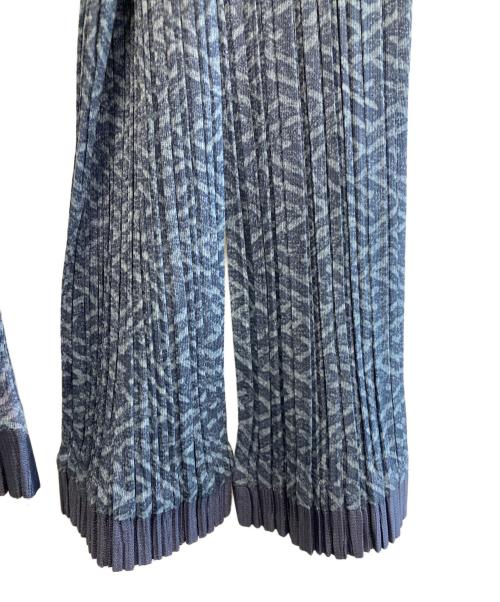 PLEATS PLEASE（プリーツプリーズ）PLEATS PLEASE (プリーツプリーズ) プリーツカットソー スカイブルー サイズ:3の古着・服飾アイテム