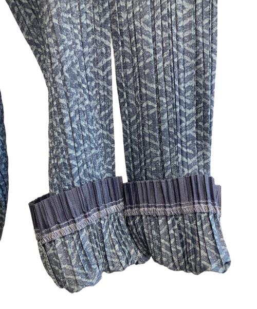 PLEATS PLEASE（プリーツプリーズ）PLEATS PLEASE (プリーツプリーズ) プリーツカットソー スカイブルー サイズ:3の古着・服飾アイテム