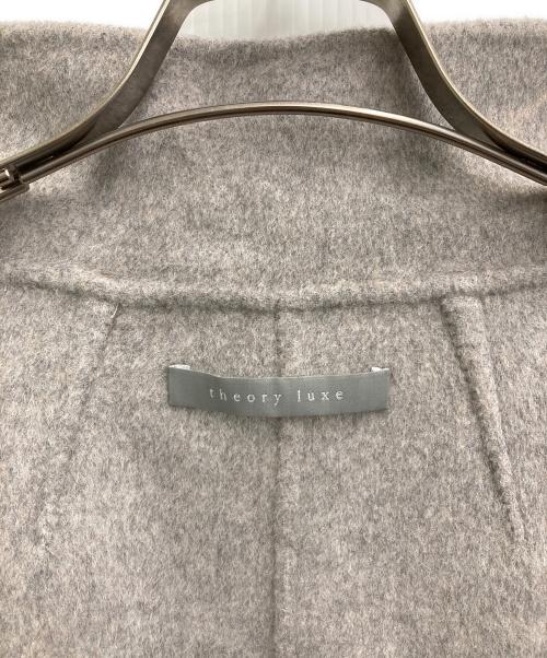 theory luxe（セオリーリュクス）theory luxe (セオリーリュクス) 24AWカシミヤブレンドコート フレンチグレー サイズ:38の古着・服飾アイテム