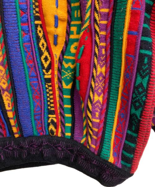 Emaroo（エマルー）EMAROO (エマルー) 古着3Dニット マルチカラー サイズ:16の古着・服飾アイテム