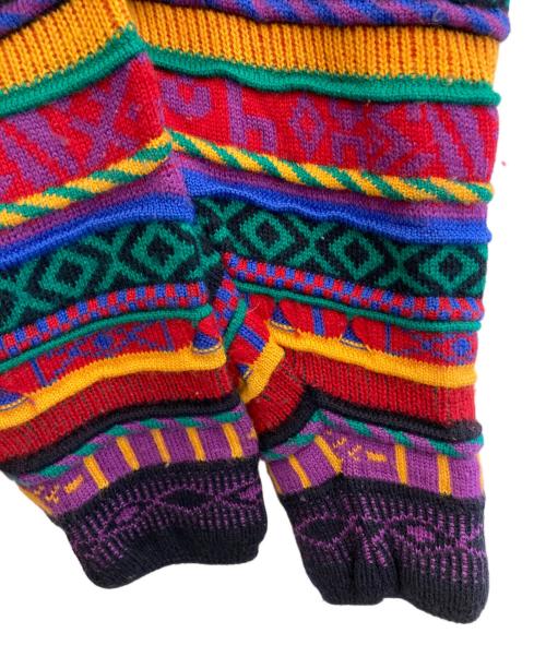 Emaroo（エマルー）EMAROO (エマルー) 古着3Dニット マルチカラー サイズ:16の古着・服飾アイテム