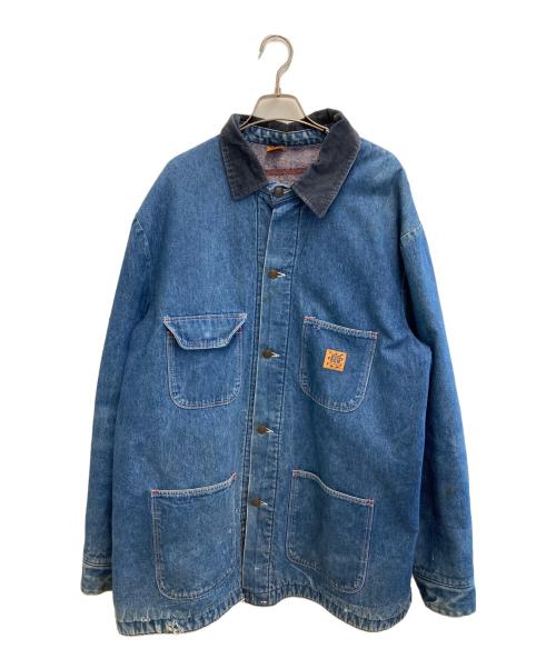 BIG BEN（ビックベン）BIG BEN (ビックベン) ブランケット裏地カバーオール ブルー サイズ:-の古着・服飾アイテム