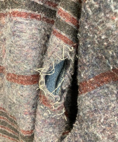 BIG BEN（ビックベン）BIG BEN (ビックベン) ブランケット裏地カバーオール ブルー サイズ:-の古着・服飾アイテム