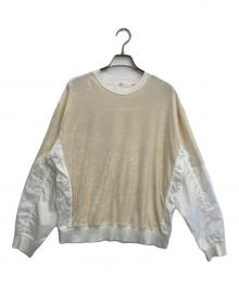 TOGA PULLA（トーガ プルラ）の古着「ベロアジャージートップ」｜ホワイト