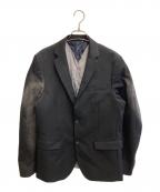 DIESELディーゼル）の古着「切替テーラードジャケット」｜ブラック