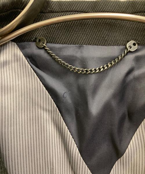 DIESEL（ディーゼル）DIESEL (ディーゼル) 切替テーラードジャケット ブラック サイズ:50の古着・服飾アイテム