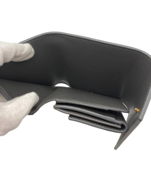 CELINE（セリーヌ）CELINE (セリーヌ) Small Folded Compact Wallet グレー サイズ:-の古着・服飾アイテム