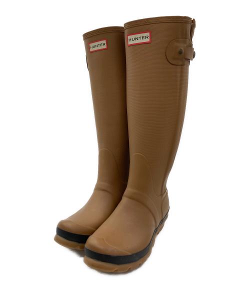 HUNTER（ハンター）HUNTER (ハンター) WMN ORG SLIM TEXLEG ブラウン サイズ:37の古着・服飾アイテム