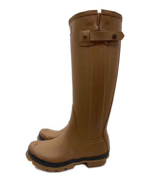 HUNTER（ハンター）HUNTER (ハンター) WMN ORG SLIM TEXLEG ブラウン サイズ:37の古着・服飾アイテム