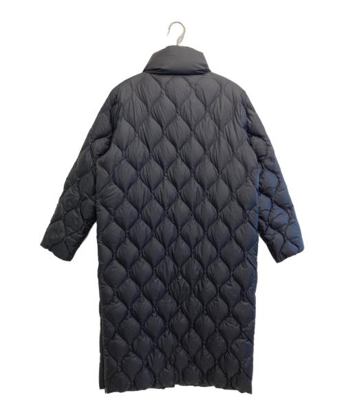 TAION（タイオン）TAION (タイオン) NOLLEY'S (ノーリーズ) ロング丈キルトダウンコート ブラック サイズ:-の古着・服飾アイテム