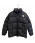 THE NORTH FACE（ザ ノース フェイス）の古着「ヌプシダウンジャケット」｜ブラック