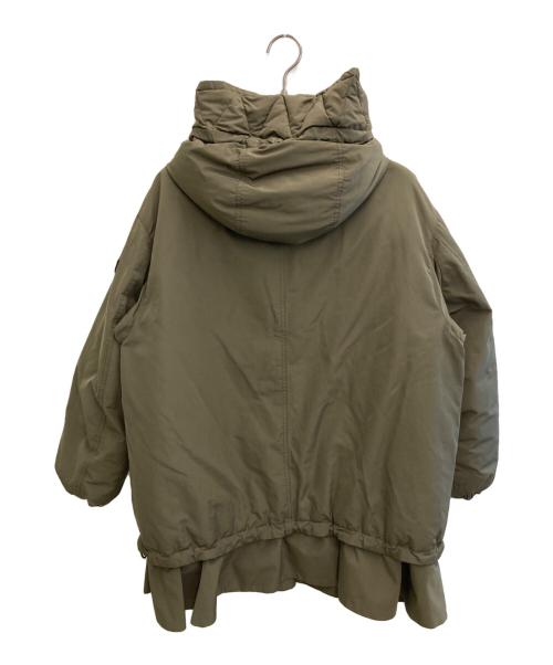 MONCLER（モンクレール）MONCLER (モンクレール) IRUS ダウンジャケット オリーブ サイズ:1の古着・服飾アイテム