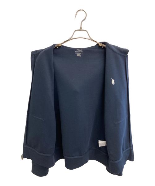 POLO RALPH LAUREN（ポロ・ラルフローレン）POLO RALPH LAUREN (ポロ・ラルフローレン) ジップパーカー ネイビー サイズ:Mの古着・服飾アイテム