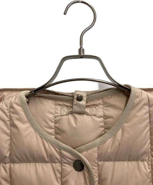 MONCLER（モンクレール）MONCLER (モンクレール) FAISAN ダウンコート ベージュ サイズ:1の古着・服飾アイテム