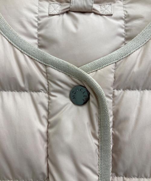 MONCLER（モンクレール）MONCLER (モンクレール) FAISAN ダウンコート ベージュ サイズ:1の古着・服飾アイテム