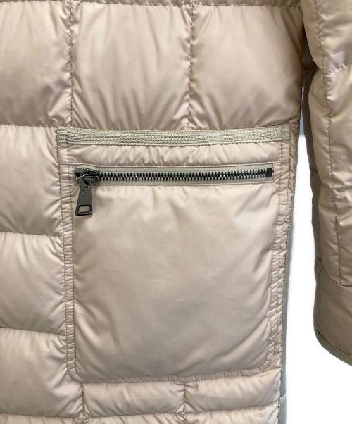 MONCLER（モンクレール）MONCLER (モンクレール) FAISAN ダウンコート ベージュ サイズ:1の古着・服飾アイテム