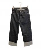 beautiful peopleビューティフルピープル）の古着「Selvedge denim THE/a oldies fit」｜ブラック