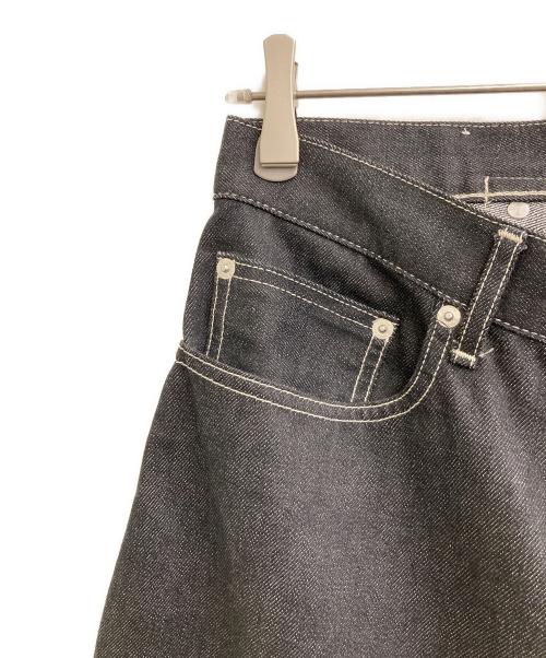 beautiful people（ビューティフルピープル）beautiful people (ビューティフルピープル) Selvedge denim THE/a oldies fit ブラック サイズ:36の古着・服飾アイテム