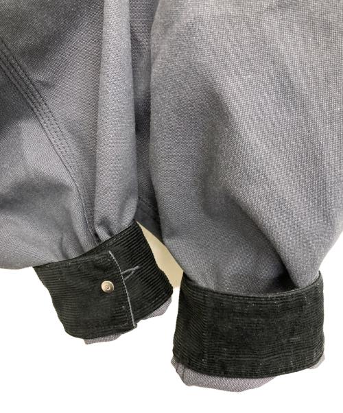 beautiful people（ビューティフルピープル）beautiful people (ビューティフルピープル) ダブルエンドポストワークツイルブルゾン グレー サイズ:36の古着・服飾アイテム