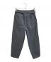 beautiful people (ビューティフルピープル) ポストワークツイルベルトパンツ グレー サイズ:36：15000円