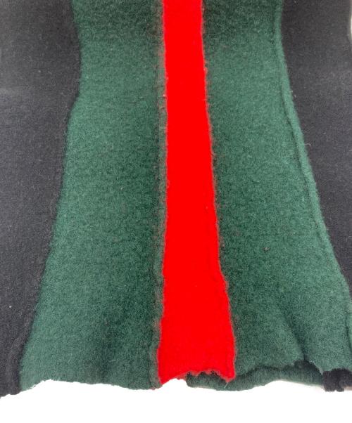 tricot COMME des GARCONS（トリココムデギャルソン）tricot COMME des GARCONS (トリココムデギャルソン) ラインストール ブラック×グリーン サイズ:-の古着・服飾アイテム