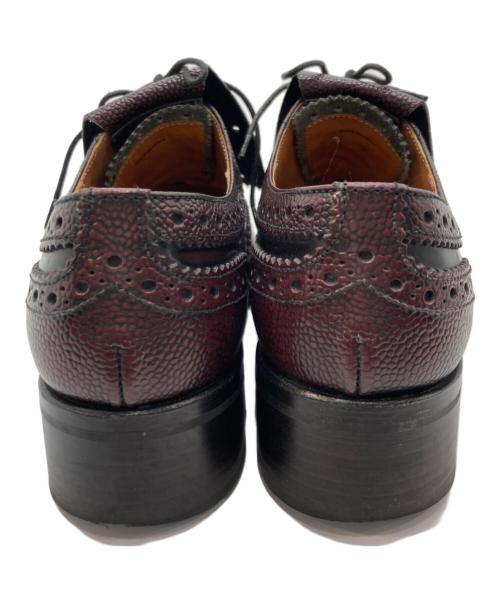 CHURCH'S（チャーチ）CHURCH'S (チャーチ) CONSTANCE R キルト付レースアップシューズ ブラウン サイズ:35の古着・服飾アイテム