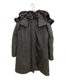 WOOLRICH（ウールリッチ）の古着「BLACK BOW BRIDGE PARKA」｜ブラック
