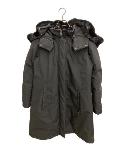 WOOLRICH（ウールリッチ）WOOLRICH (ウールリッチ) BLACK BOW BRIDGE PARKA ブラック サイズ:Mの古着・服飾アイテム
