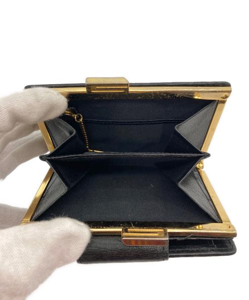 GIVENCHY（ジバンシィ）GIVENCHY (ジバンシィ) がま口財布 ブラック サイズ:-の古着・服飾アイテム