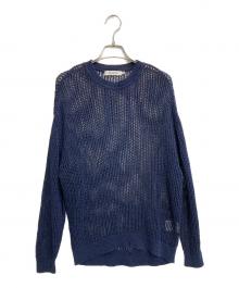 nonnative（ノンネイティブ）の古着「MARINER SWEATER C/P/R/L MESH」｜ネイビー