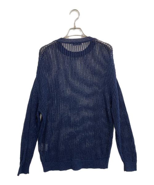 nonnative（ノンネイティブ）nonnative (ノンネイティブ) MARINER SWEATER C/P/R/L MESH ネイビー サイズ:１の古着・服飾アイテム
