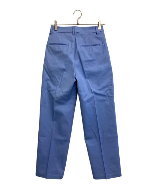 FRAMeWORK（フレームワーク）FRAMeWORK (フレームワーク) コットンツイルタックパンツ スカイブルー サイズ:34 未使用品の古着・服飾アイテム