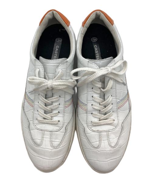 CASTELBAJAC（カステルバジャック）CASTELBAJAC (カステルバジャック) スニーカー ホワイト サイズ:25.5の古着・服飾アイテム
