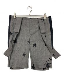 COMME des GARCONS HOMME PLUS（コムデギャルソンオムプリュス）の古着「15SS ショートパンツ」｜グレー