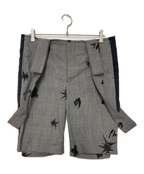 COMME des GARCONS HOMME PLUS（コムデギャルソンオムプリュス）COMME des GARCONS HOMME PLUS (コムデギャルソンオムプリュス) 15SS ショートパンツ グレー サイズ:XSの古着・服飾アイテム