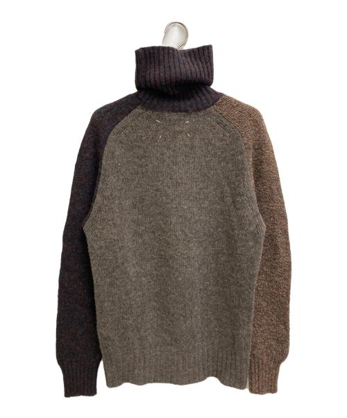 MARTIN MARGIELA（マルタン・マルジェラ）Martin Margiela (マルタン・マルジェラ) 05AW ウールタートルネックニット ブラウン サイズ:Ｍの古着・服飾アイテム