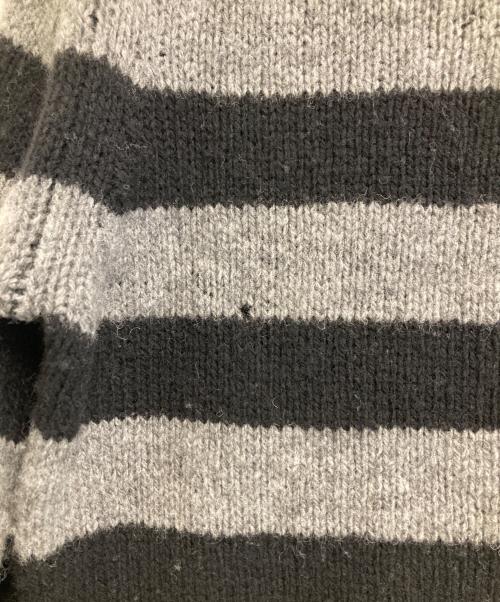 MARTIN MARGIELA（マルタン・マルジェラ）MARTIN MARGIELA (マルタン・マルジェラ) 06AW ウールタートルネックニット ブラック×グレー サイズ:Ｓの古着・服飾アイテム