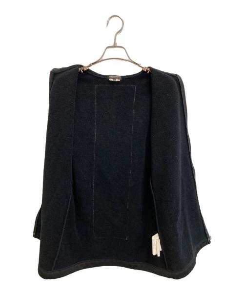 COMME des GARCONS HOMME PLUS（コムデギャルソンオムプリュス）COMME des GARCONS HOMME PLUS (コムデギャルソンオムプリュス) スタッズジップパーカー ブラック サイズ:Sの古着・服飾アイテム