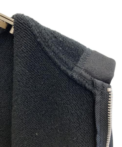 COMME des GARCONS HOMME PLUS（コムデギャルソンオムプリュス）COMME des GARCONS HOMME PLUS (コムデギャルソンオムプリュス) スタッズジップパーカー ブラック サイズ:Sの古着・服飾アイテム